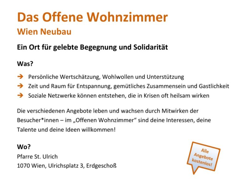 Das Offene Wohnzimmer